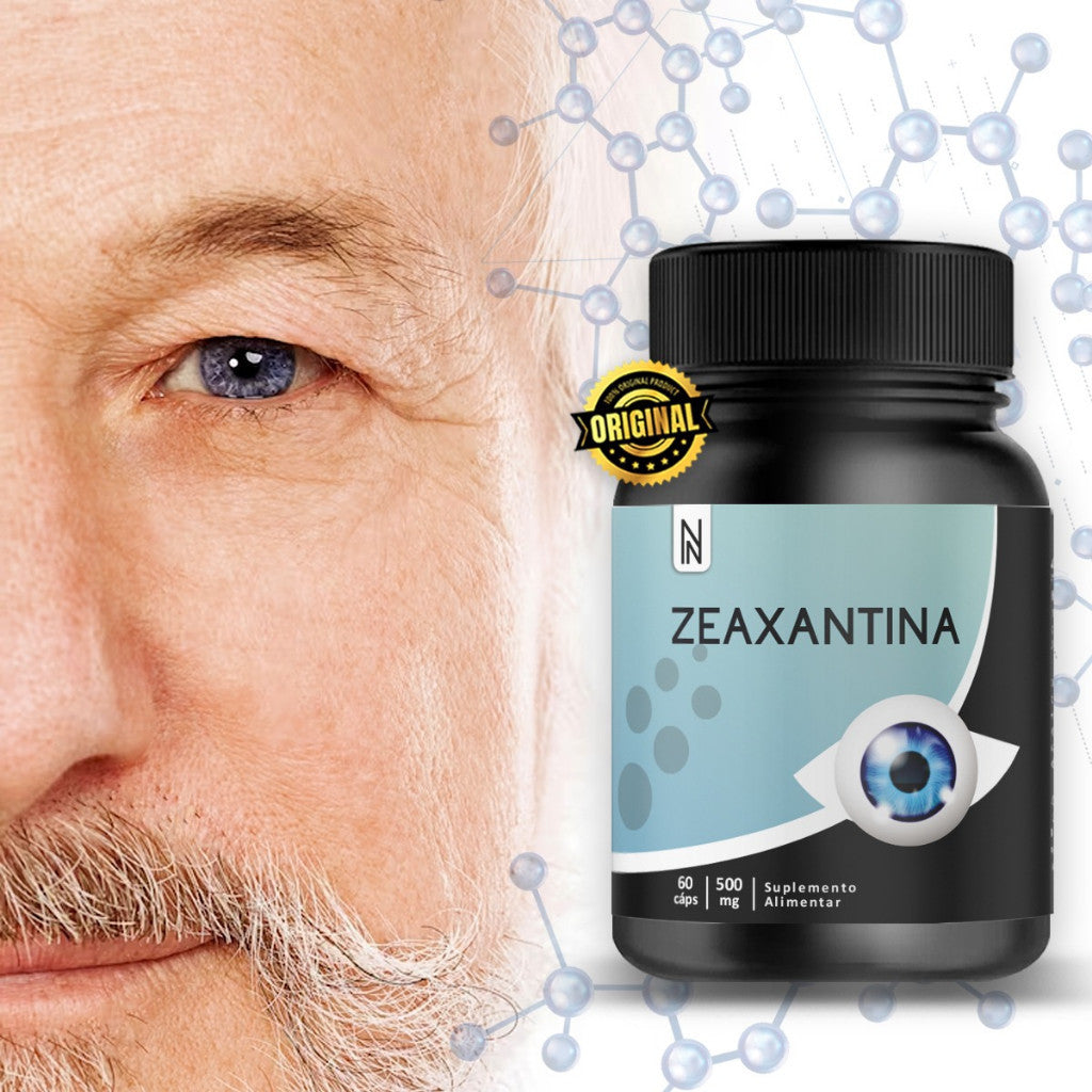 Zeaxantina NATURALLY 60 Cáps 500mg Envio Imediato