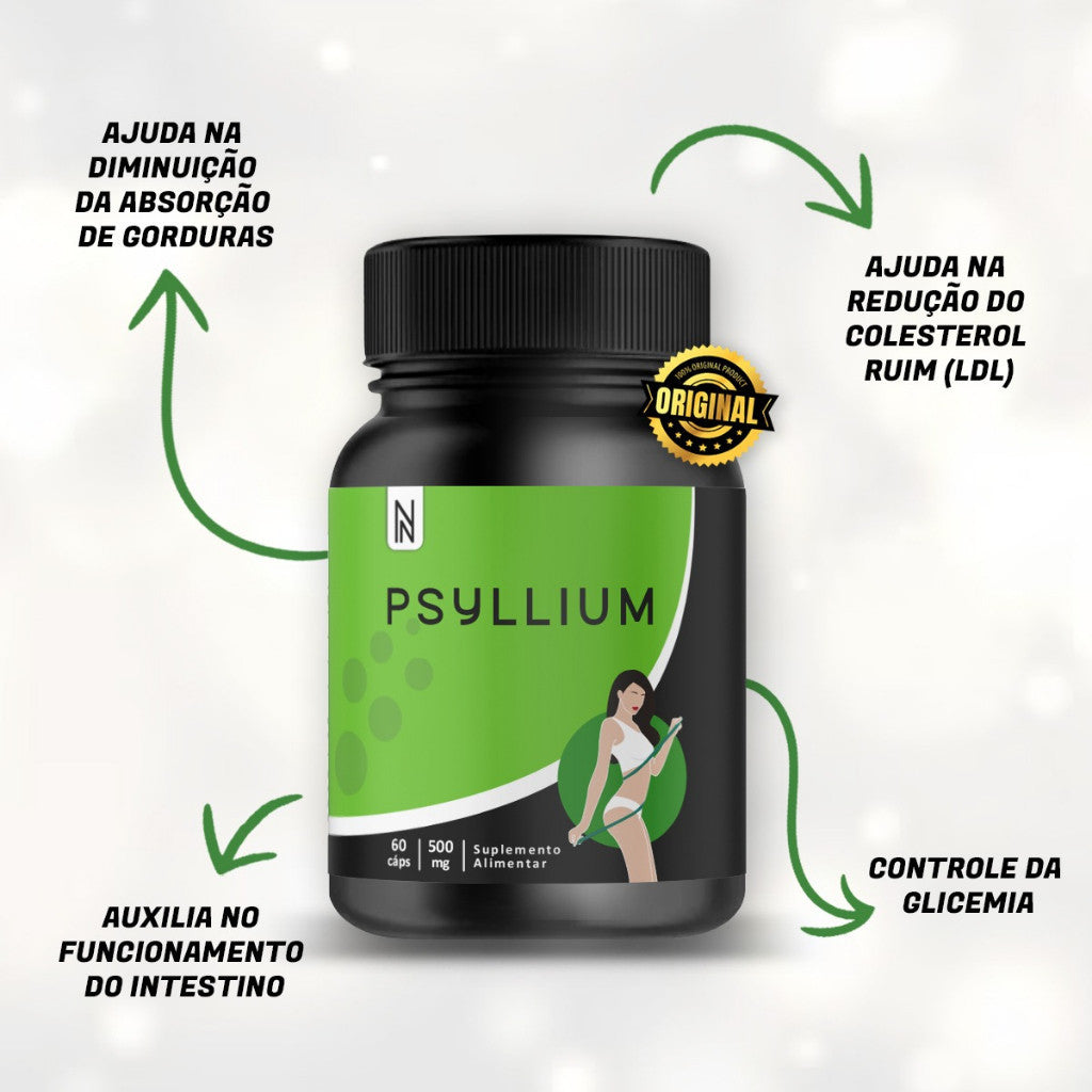 PSYLLIUM NATURALY 60 Cápsulas 500mg