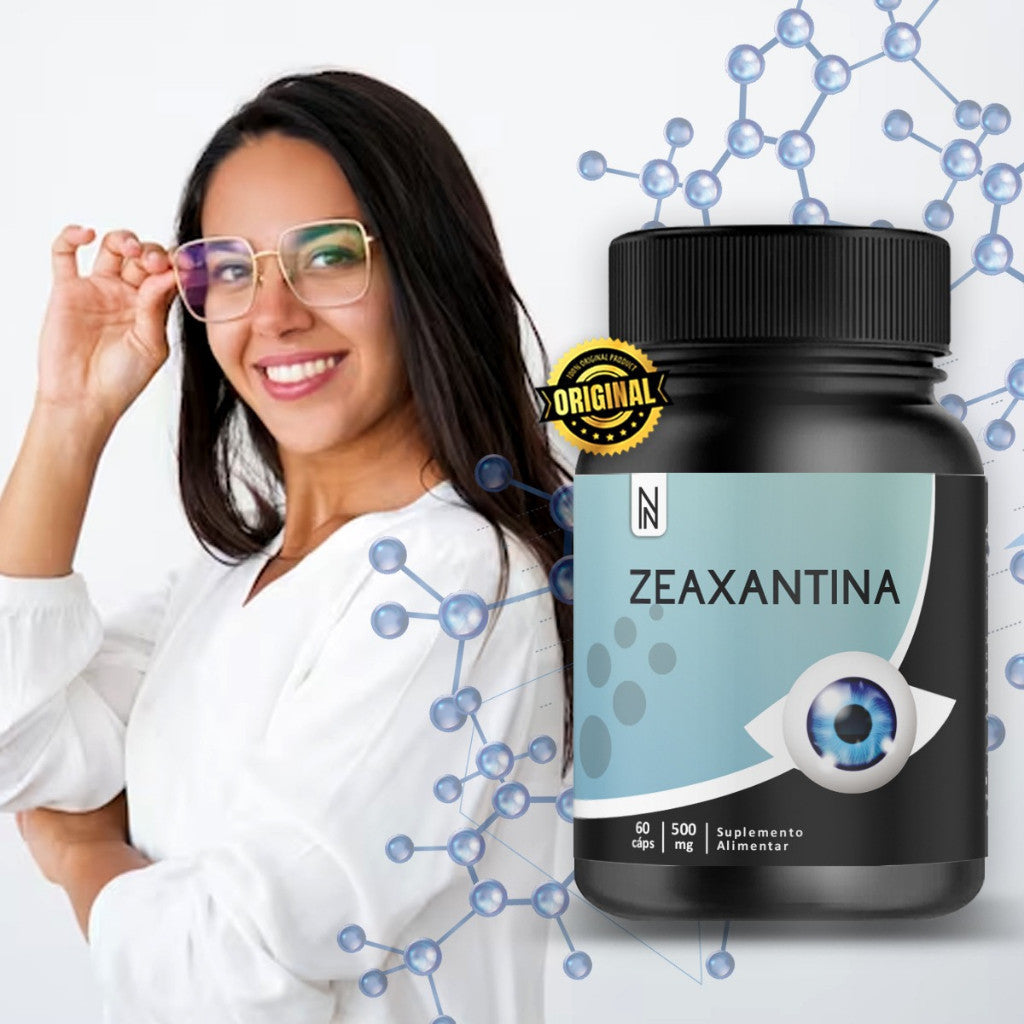 Zeaxantina NATURALLY 60 Cáps 500mg Envio Imediato