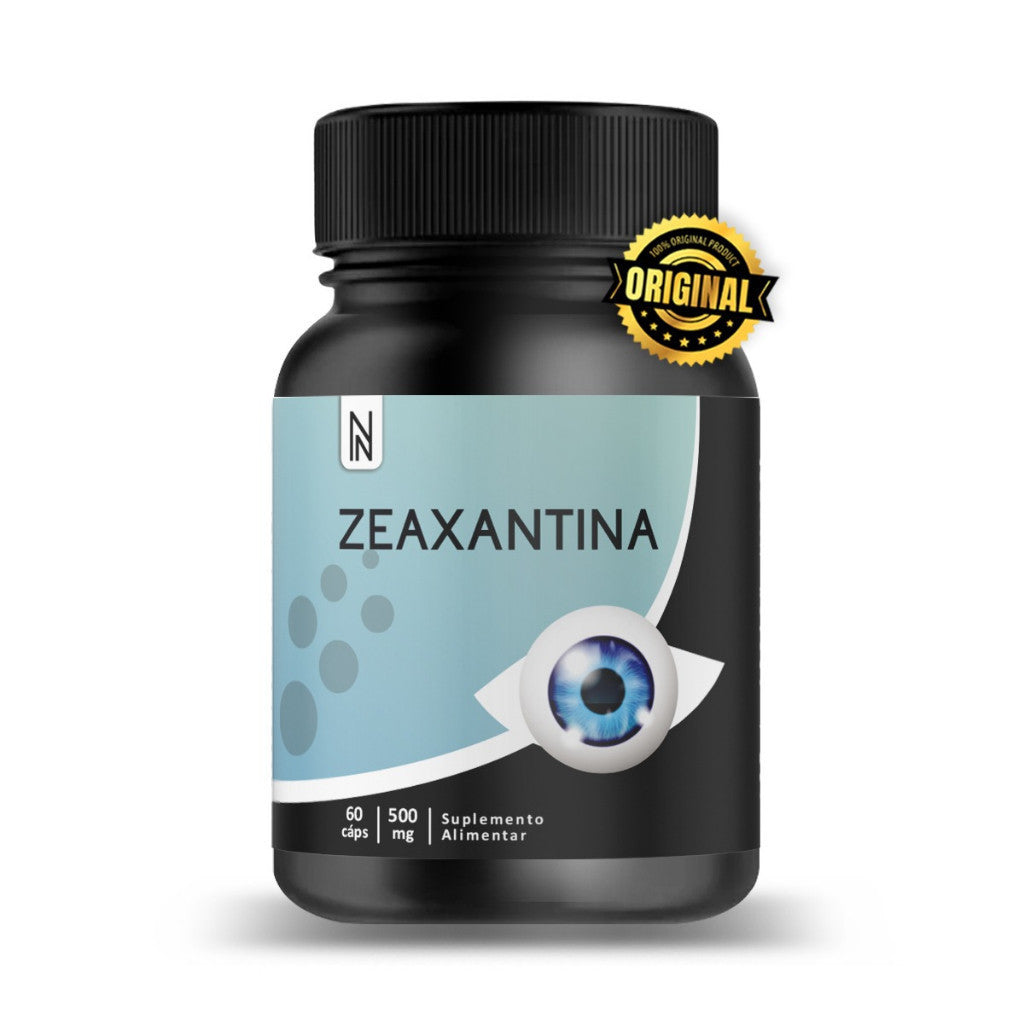 Zeaxantina NATURALLY 60 Cáps 500mg Envio Imediato