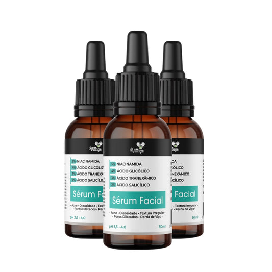 Kit 3 Sérum Clear Clareador vittage 30ml