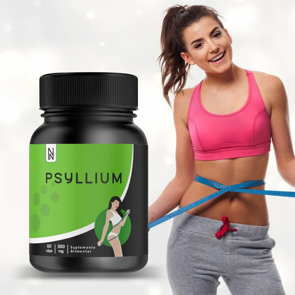 Kit 3x Psyllium 60 Cápsulas 500mg ENVIO IMEDIATO