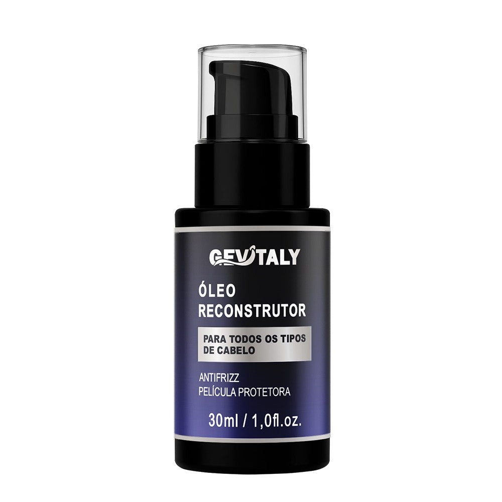 Reparador de Pontas Gevitaly 30ml | Óleo Reconstrutor Antifrizz Para Todos os Cabelos