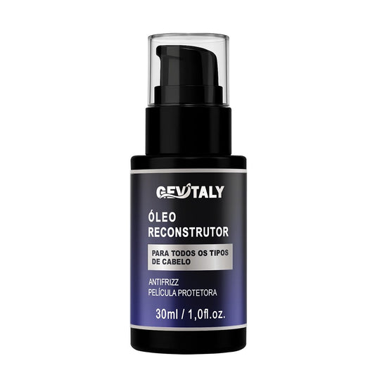 Reparador de Pontas Gevitaly 30ml | Óleo Reconstrutor Antifrizz Para Todos os Cabelos